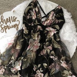 Fancy night on the town organza dress